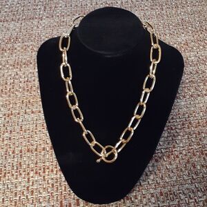 New Sugarfix By Baublebar 16" Goldtone Nicklefree Necklace New With Tags